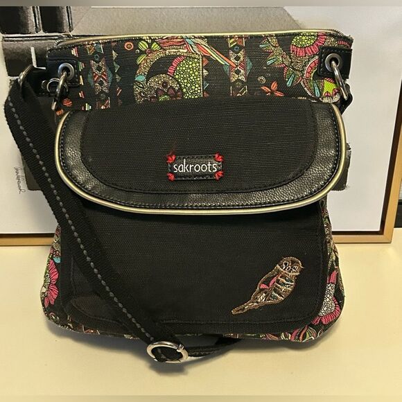 Sakroots Owl Crossbody Bag - Picture 1 of 9